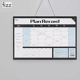 Fizz Plan Book Plan Record Paper Basis Months Plan Habit Development Plan Plan Book Paper Plan Household Office For Planning Work And Recording Life