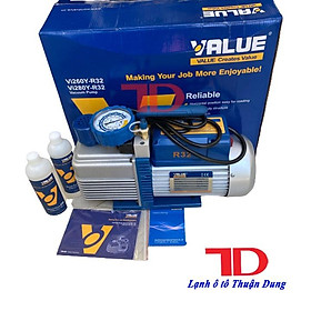 Mua Máy hút chân không Value VI260Y 6.0 CFM có đồng hồ báo áp và rờ le tự ngắt