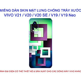 Mua Miếng Dán Skin mặt lưng dành cho VIVO V21 / V20 / V20 SE / V19 / V19 Neo chống trầy xước