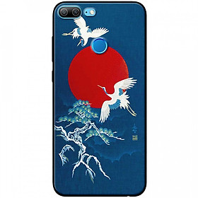 Ốp lưng dành cho Honor 9 Lite mẫu Cò, ánh trăng