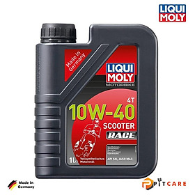 Nhớt Xe Ga Cao Cấp Liqui Moly Scooter Race 10W40 20826 1L Chính Hãng