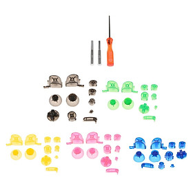 5 Set ABXY Button+Thumbsticks D-pad Mod Kit for Nintendo NGC #5 +Repair Tool