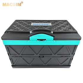 Hộp đựng đồ xếp gọn kích thước 50cm x 32cm x 31cm - hộp đựng đồ trong cốp ô tô nhãn hiệu Macsim 3W chất liệu PP cao cấp