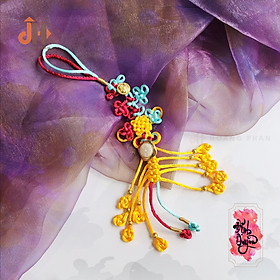 Mua  Quà Tặng  Như Ý Kết phong thủy hình cỏ ba lá