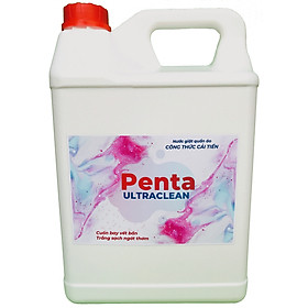 Nước giặt xả Penta UltraClean đậm đặc 4.8kg (hương phấn baby)