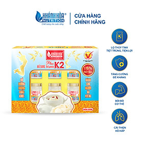 Hộp Quà Nước Yến Sào 18% Tổ Yến Bổ Sung Vitamin K2  Không Đường -  Khánh Hòa Nutrition - (Hộp 6 lọ x 70ml)