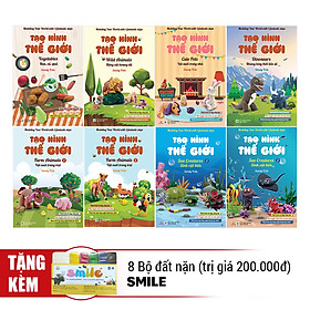 Combo Tạo hình thế giới - Tặng kèm đất nặn Smile