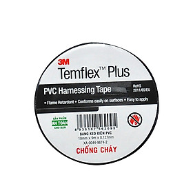 Băng keo điện PVC Temflex Plus 3M (18m x 18mm) 1518