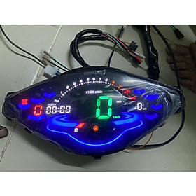 Đồng hồ điện tử LCD mẫu 2022 dành cho Wave A/Rs/S 100 hoặc Wave A 110 làm dây sẵn xài như Zin