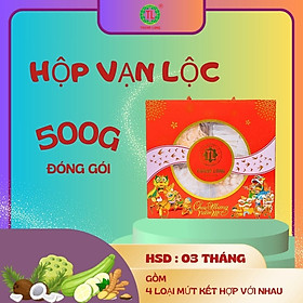 HỘP MỨT TẾT THẬP CẨM VẠN LỘC THÀNH LONG 500G 