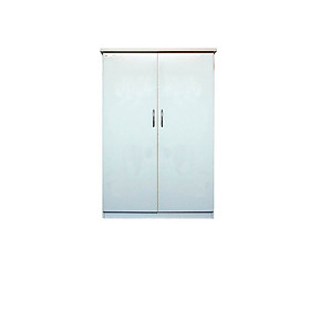 Mua  CÓ SẴN  Tủ Đựng Quần Áo 2 Cánh Cao 120 cm Chất Liệu Nhựa 2 Lớp Cao Cấp Phong Cách Hiện Đại - Chống Nước 100% - Lắp Ráp Siêu Dễ Dàng - KHÔNG CONG VÊNH - KHÔNG MỐI MỌT - KHÔNG ẨM MỐC - Tặng kèm Tô vít