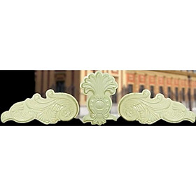 khuôn phù điêu hoa văn trang trí mặt tiền nhà 70x260cm