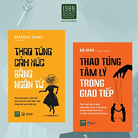 Combo 2 Cuốn Kỹ Năng Sống Hay- Thao Túng Cảm Xúc Bằng Ngôn Từ + Thao Túng Tâm Lý Trong Giao Tiếp