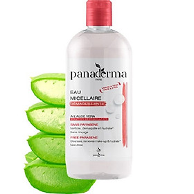 Nước tẩy trang Panaderma 500ml nắp đỏ hương nha đam