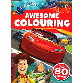 Disney Pixar Mixed: Awesome Colouring - Disney Pixar: Sách tô màu