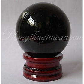 Mua Bi cầu Thạch Anh màu Đen 7.8cm