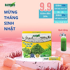 Bột cỏ lúa mì cần tây Bamboo hỗ trợ giảm cân hiệu quả, tăng cường sức khỏe