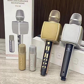 Mua Micro Karaoke Bluetooth Song Ca YS-98 Kèm Micro Phụ Hát Cực Hay