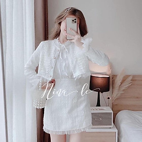 Sắm đồ đi ăn cưới Chỉ cho chị em chỗ mua 9 cây đồ vải tweed sang chảnh mà  vẫn tinh tế