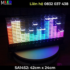 Dàn đèn Music LED nháy theo tần số nhạc 14 cột SA14S2