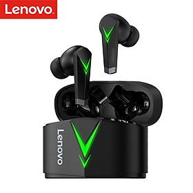 Tai nghe trò chơi Lenovo LP6 TWS BT5.0 Tai nghe không dây 65ms Độ trễ thấp DSP Trò chơi giảm tiếng ồn / Âm nhạc Chế độ kép trong tai