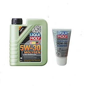 Compo Nhớt Liqui Moli 5W30 Moligen + Hộp số Liqui