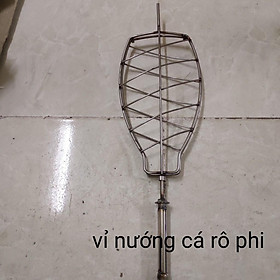 Mua Vỉ nướng cá cho máy quay tự động/ Vỉ nướng cá rô phi  cá diêu hồng cho lò quay mini