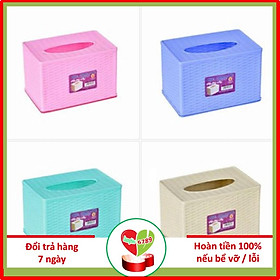 Mua Hộp Nhựa Đựng Giấy Ăn Giả Mây Song Long 2123 - Duonghieu6789