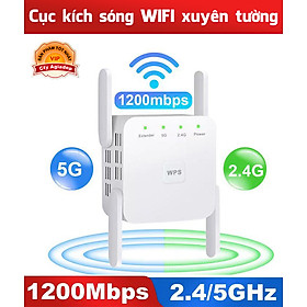 [Tổng Hợp] Bộ kích sóng Wifi xuyên tường 5G 1200Mbps 5GHz Chuyên Dụng Chất Lượng Cao-  Hàng chính hãng