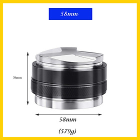 Tamper OCD 2 Đầu Size 58mm, 58,5mm | Phân Bổ và Nén Cà Phê