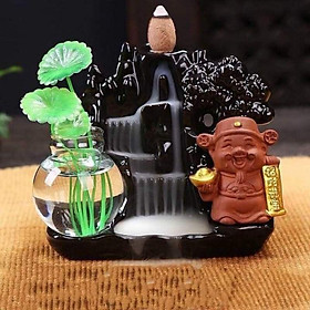 Mua THÁC KHÓI TRẦM MÈO THẦN TÀI+3 NỤ TRẦM HUONG NGUYÊN CHẤT.