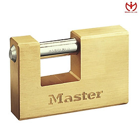 Khóa cầu ngang Master Lock 608 EURD thân đồng rộng 85mm - MSOFT