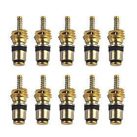 8-10pack 10Pc A/C Car Automotive Air Conditioning Valve Core Brass UNIVERSAL