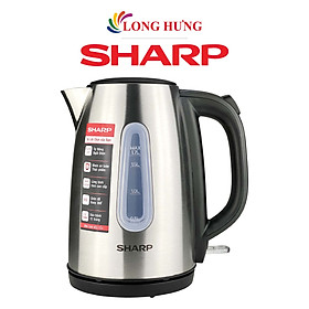 Bình đun siêu tốc Sharp 1.7 lít EKJ-17VSS-ST - Hàng chính hãng