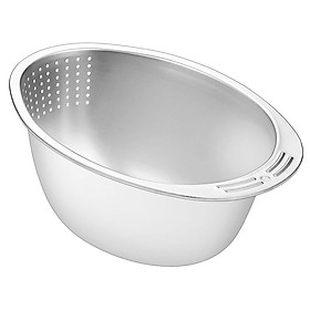 Rice Cleaner Filter Basket Pasta Strainer Stainless Steel for Beans Peas