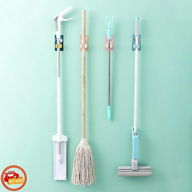 Mua Đế kẹp chổi hoạt hình dán tường tiện lợi (DKC03)