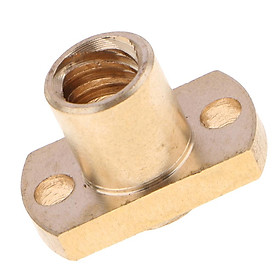 Brass Copper Nut for T8 8mm Lead Screw,  Pitch 2mm