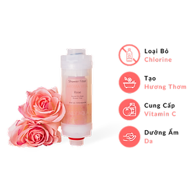 Mua Lõi Lọc Nước Vòi Hoa Sen Vitamin C Daily Aqua - Hương Hoa Hồng