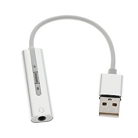 USB to 3.5mm Mic Headphone Stereo Headset Audio Adapter Sound Card