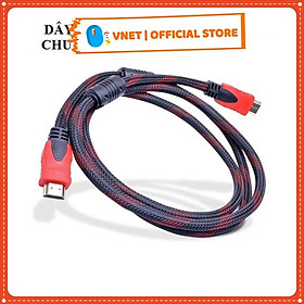 Mua Dây cáp HDMI tròn lưới 3m chống nhiễu cao cấp