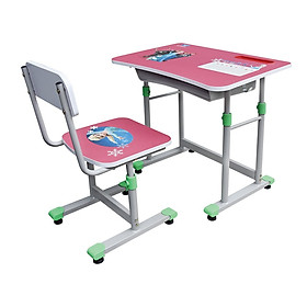 Bộ bàn ghế học sinh BHS28B-3 dùng trong gia đình, cho học sinh cấp 1, 2