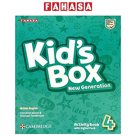Sách ngoại văn: Kid's Box New Generation - Activity Book With Digital Pack 4