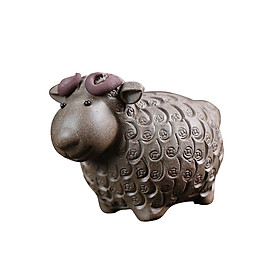 Mini Sheep Statue Sheep Ornament Sheep Figurine for Living Room Home Bedroom