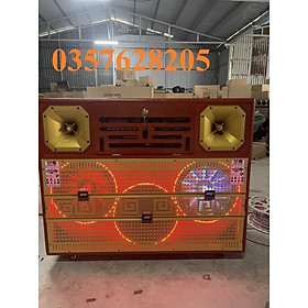 Mua Loa kéo siêu phẩm công suất khùng có Reverb Trang bị 2 micro không dây cao cấp hợp kim: ca nhẹ  tiếng