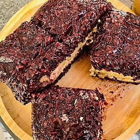 [ Chỉ giao HN] -Bánh Chưng Nương Bắc Cẩm chay 800gr