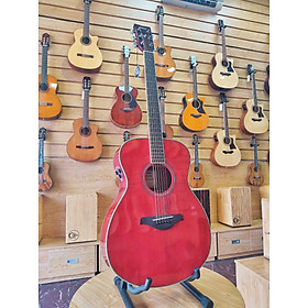 Mua Đàn Guitar Yamaha FS-TA TransAcoustic Concert Ruby Red