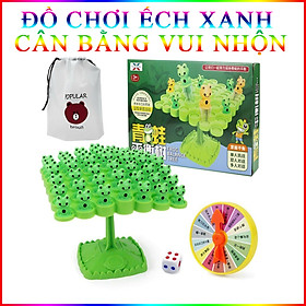 Đồ Chơi Ếch Xanh Cân Bằng Trọng Lượng Thông Minh Có Hộp Và Phụ Kiện