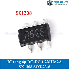 Bộ 2 IC tăng áp nguồn xung 1.2MHz 2A SX1308 dán SOT23-6