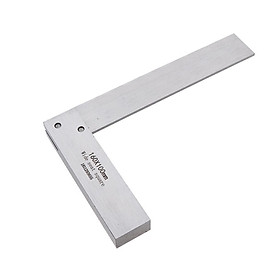 160x100mm Engineer Square Ruler 90 Degree measuring tool Machinist and Engineer 90 Right Angle Ground Hardened Steel Angle Ruler
