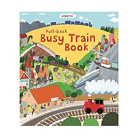 Hình ảnh Pull Back Busy Train Book